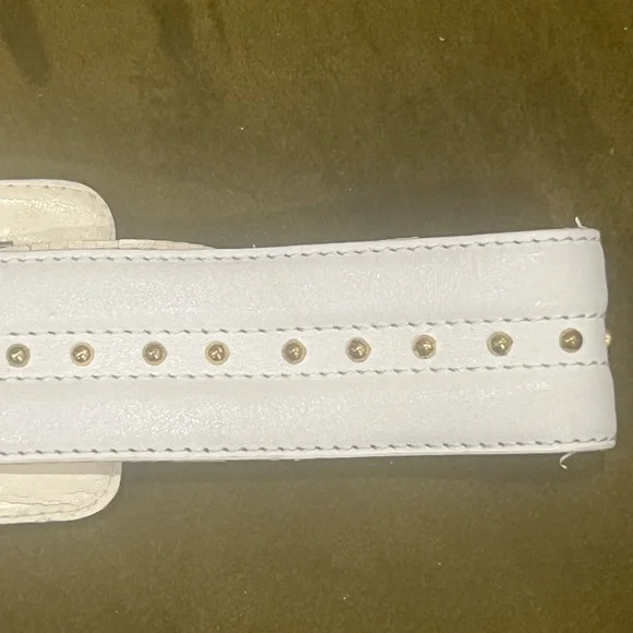 YSL kidskin and grommet belt - Picture 11 of 15